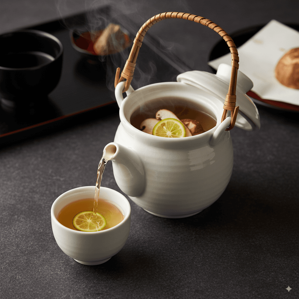 松茸土瓶蒸(松茸土瓶蒸し)